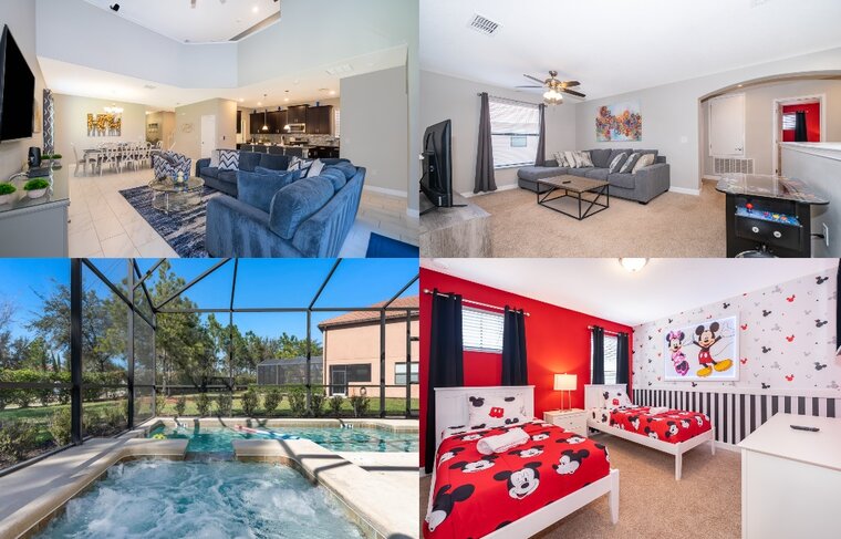 Serenity at Solterra - Themed Rooms, Close to Clubhouse and DISNEY. NO AMENITY FEE!!!